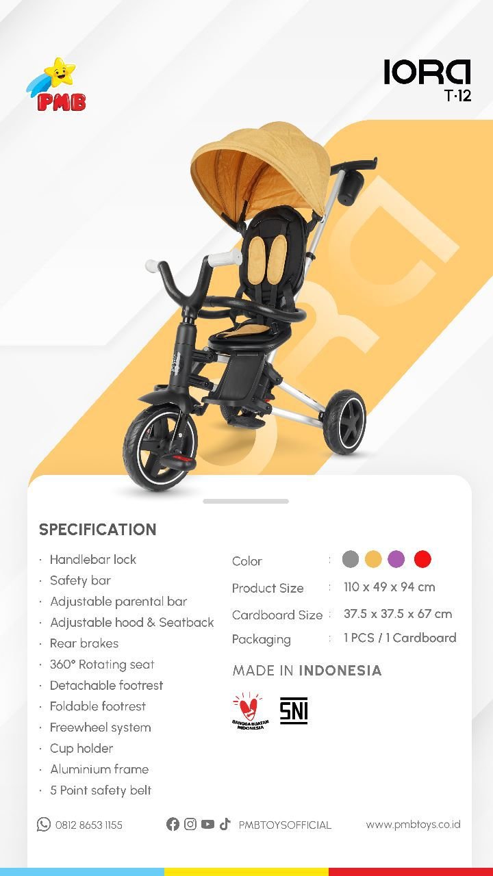 PMB TRICYCLE IORA T12