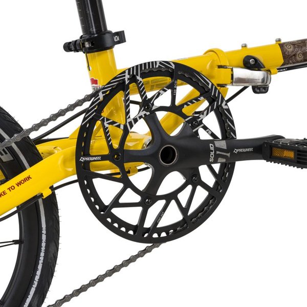 Element Troy X10 B2w (Yellow-Red) (Chain ring)