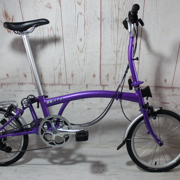 3SIXTY CHROMOLY metallic purple bike