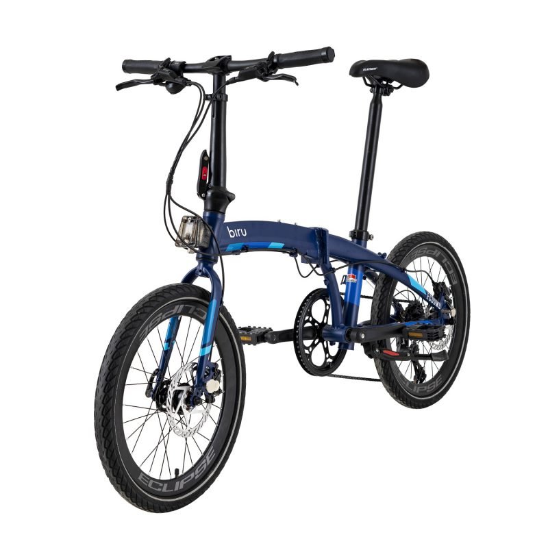 Element Ecosmo 8 Speed Biru (Blue) (Side view)