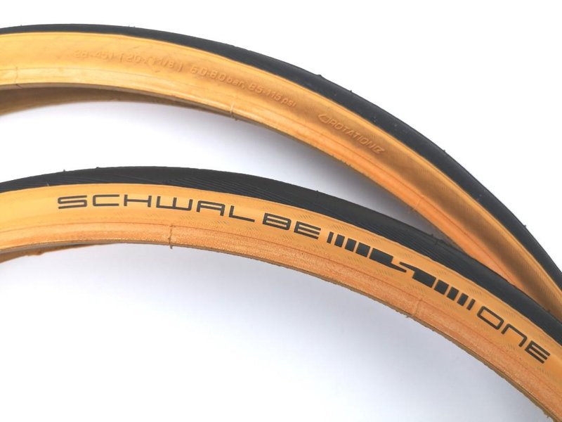 SCHWALBE ONE 20X1 1/8 (20 451) (YELLOW)