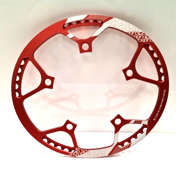 LITEPRO OVAL CHAINRING 54T red