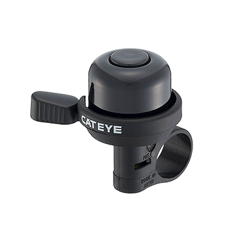 Black cateye bike bell