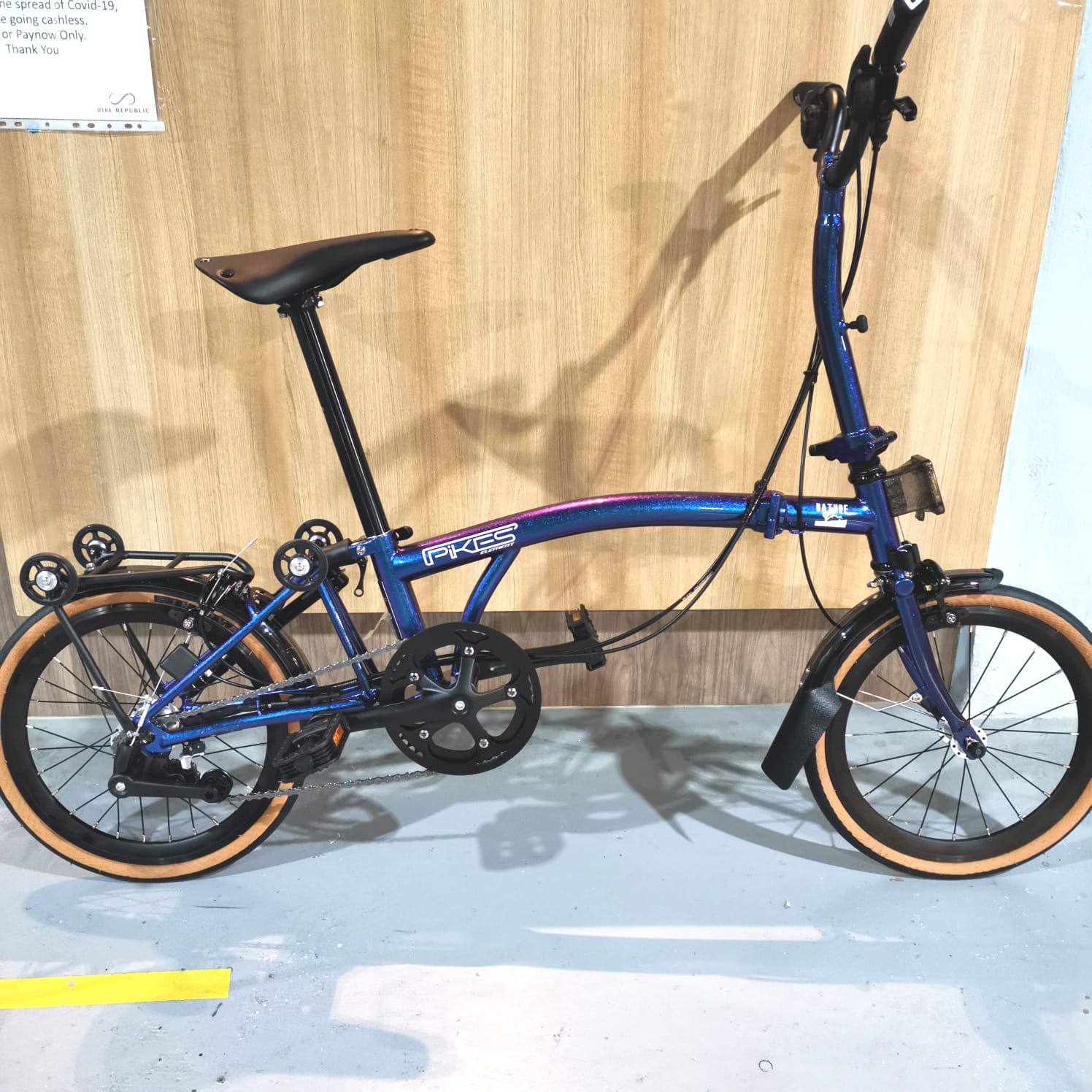 Frame brompton clearance bekas